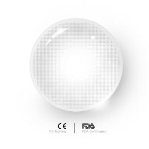 Eyemi Aurora Grey Natural Prescription Colored Contact Lenses