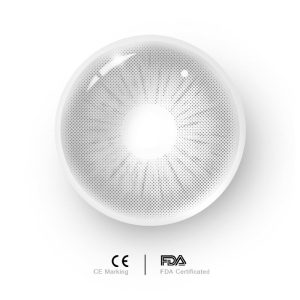 Eyemi Rome Times Grey Prescription Men Colored Contact Lenses