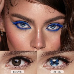 Eyemi Deathwing Butterfly Blue Cosplay Colored Contact Lenses丨1 Day