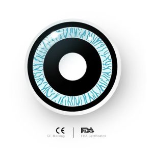 Eyemi Nebulos Blue Cosplay Colored Contact Lenses