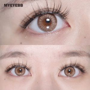 Eyemi Y2K Boho Brown Prescription Colored Contact Lenses