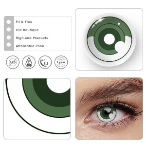 Eyemi Blind Hashibira Inosuke Prescription Cosplay Colored Contact Lenses