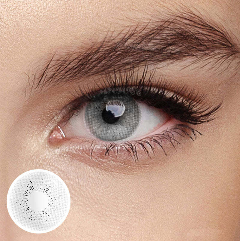 Eyemi Ocean Grey Prescription Colored Contact Lenses