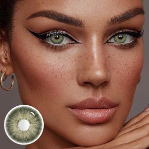 Eyemi New York III Green Colored Contact Lenses