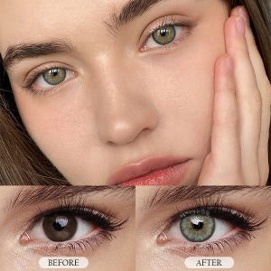 Eyemi Halo Iris Grey Colored Contact Lenses