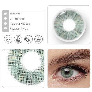 Eyemi Angeles Green Colored Contact Lenses