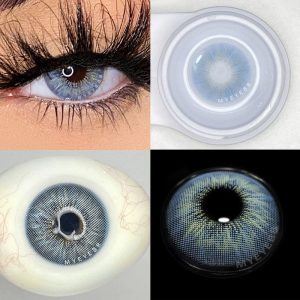 Eyemi Mar Iris Blue Colored Contact Lenses