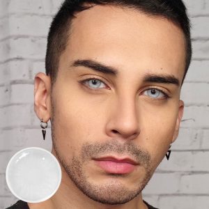 Coloredeye Hid II Ice Prescription Men Colored Contact Lenses