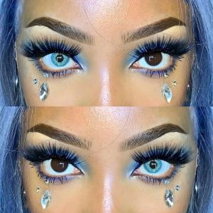 Eyemi Ocean Blue prescription Colored Contact Lenses