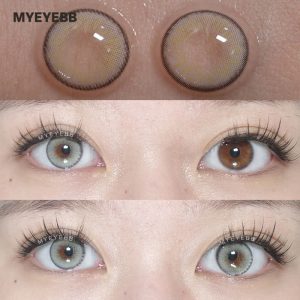 Eyemi Nowhere S7 Grey Prescription Colored Contact Lenses