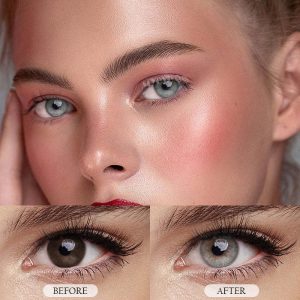 Eyemi Ocean Grey Prescription Colored Contact Lenses