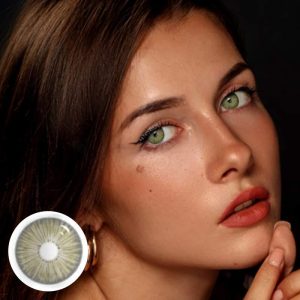 Eyemi New York II Appeal Grey Brown Prescription Colored Contact Lenses