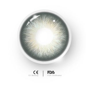 Eyemi Barbie Taylor Green Prescription Colored Contact Lenses