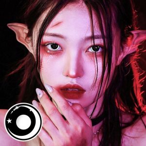 Coloredeye Moon Star White Cosplay Colored Contact Lenses