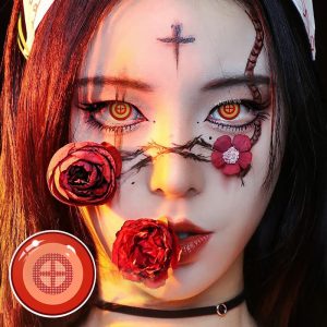 Coloredeye Blind Chainsaw Man Powerd Cosplay Colored Contact Lenses