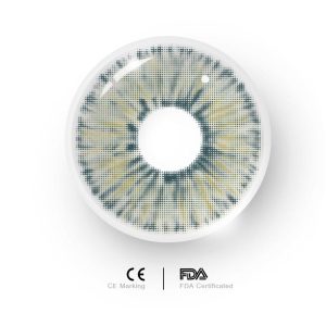 Eyemi Van Gogh Green Prescription Colored Contact Lenses