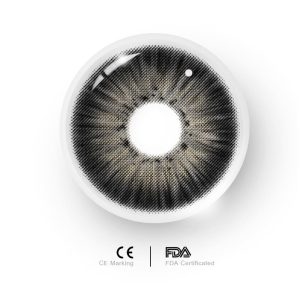 Eyemi New York III Black Prescription Colored Contact Lenses