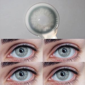 Eyemi Unspoken Mirage Grey Prescription Colored Contact Lenses