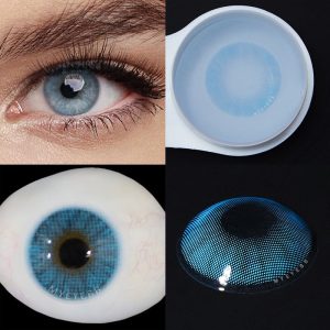 Eyemi Hid II Azul Prescription Colored Contact Lenses