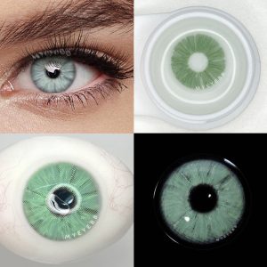 Eyemi Meta Green Prescription Colored Contact Lenses