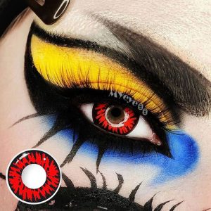 Eyemi Enchanted Black Cosplay Colored Contact Lenses