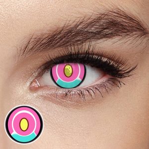 Eyemi Blind Titan Pink Cosplay Colored Contact Lenses