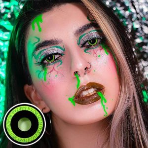 Coloredeye Nebulos Green Cosplay Colored Contact Lenses