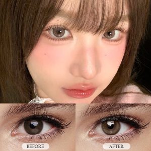 Coloredeye Dusty Brown Prescrition Colored Contact Lenses | 6 Months