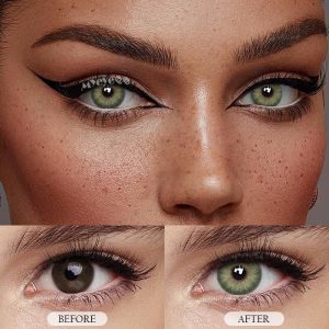 Eyemi New York III Green Colored Contact Lenses