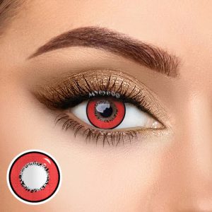 Eyemi Elements Red Prescription Cosplay Colored Contact Lenses