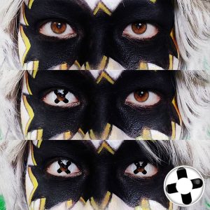 Coloredeye Black Cross Cosplay Colored Contact Lenses