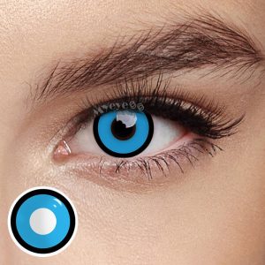 Eyemi Blue Manson Prescription Cosplay Colored Contact Lenses