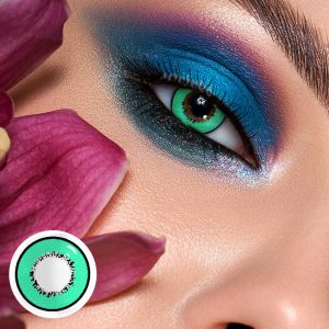 Coloredeye Elements Green Prescription Cosplay Colored Contact Lenses
