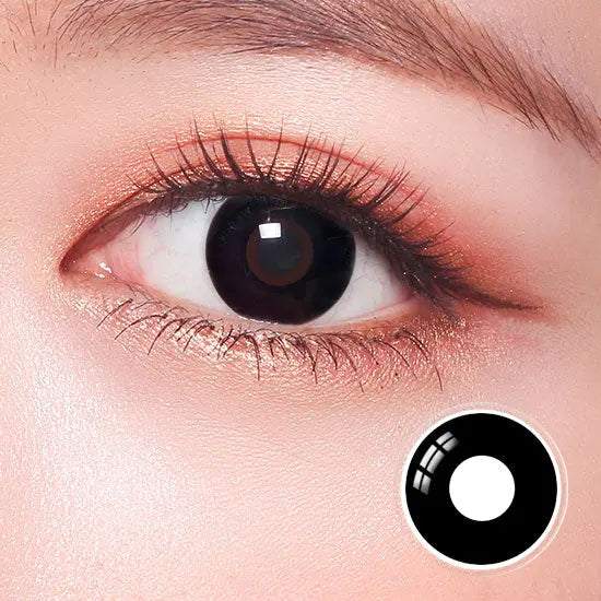 Intense Black Crazy Lens Contact Lenses