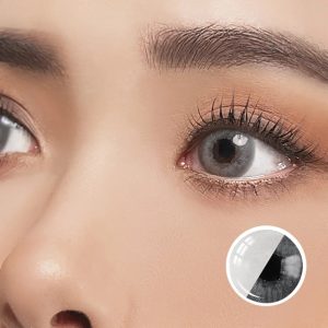 Moody Silent Gray Contact Lenses