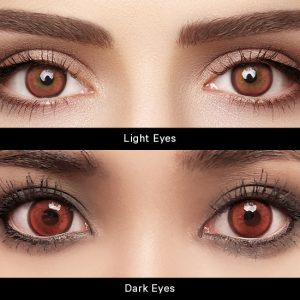 Red Hot Rebel Contact Lenses