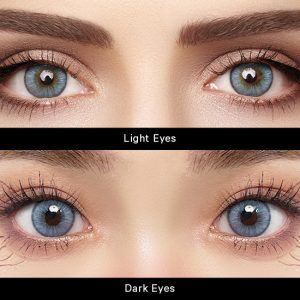 Pretty Blue Affair Contact Lenses