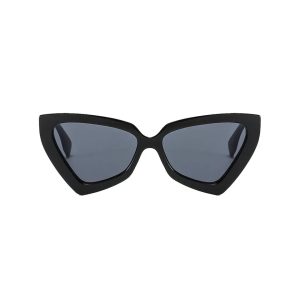 VEU Feline Sunglasses 0141 57 Black Contact Lenses