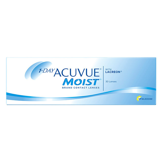 1-Day Acuvue Moist (30 Lenses) Contact Lenses