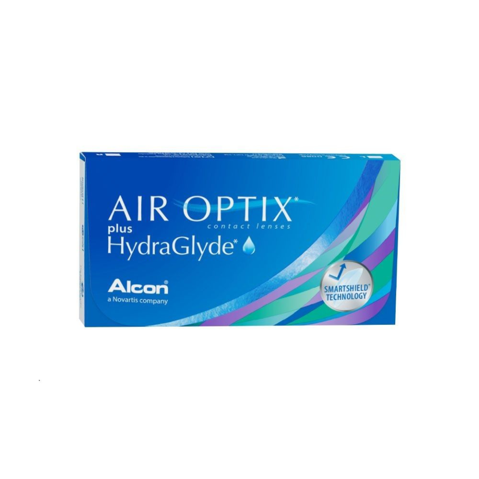 Air Optix plus HydraGlyde (3 Lenses) Contact Lenses