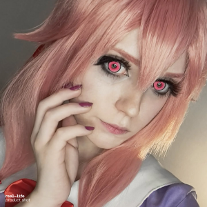 Anime Pink Contact Lens Contact Lenses