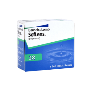 Bausch & Lomb Soflens 38 (6 Lenses) Contact Lenses