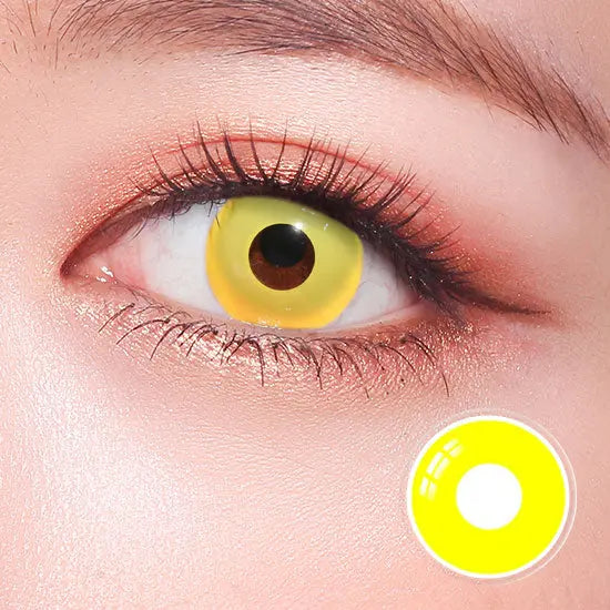 Intense Yellow Contact Lenses