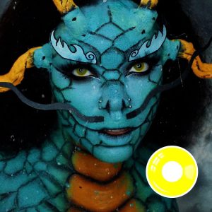 Intense Yellow Contact Lenses