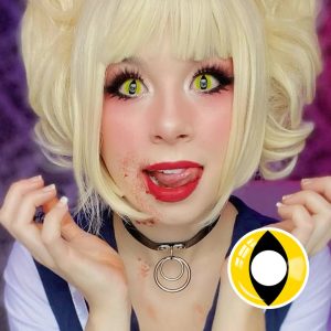 Yellow Cat Eyes Crazy Lens Contact Lenses