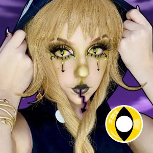 Yellow Cat Eyes Crazy Lens Contact Lenses