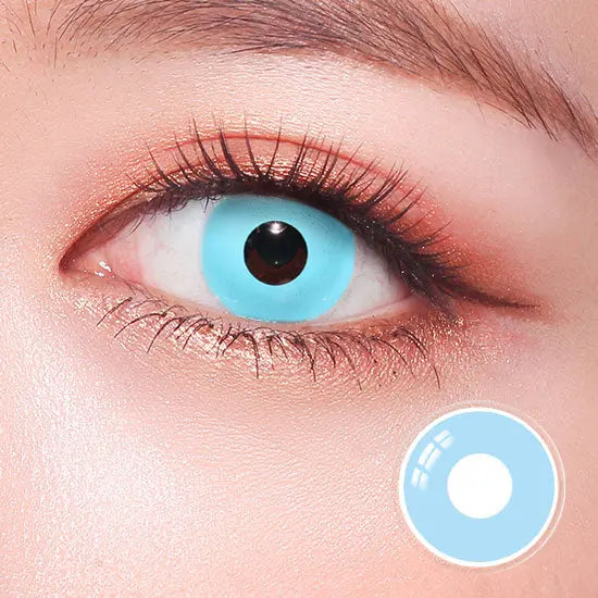 Intense Light Blue Contact Lenses