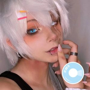 Intense Light Blue Contact Lenses