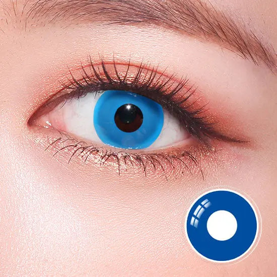 Intense Navy Blue Contact Lenses