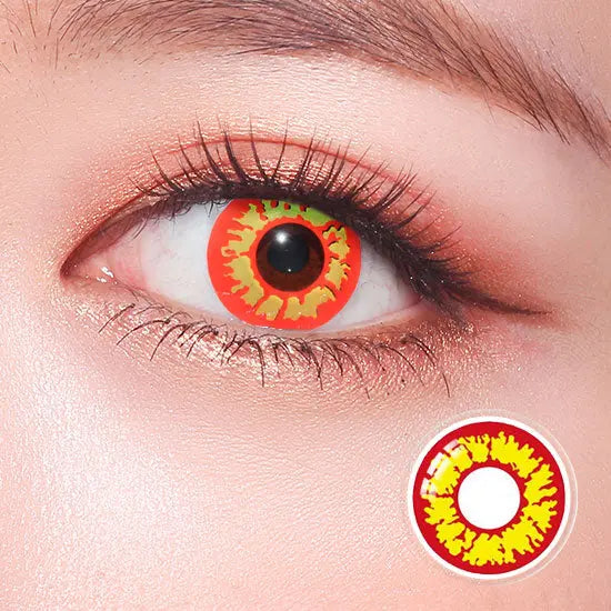 Demon Red Contact Lenses